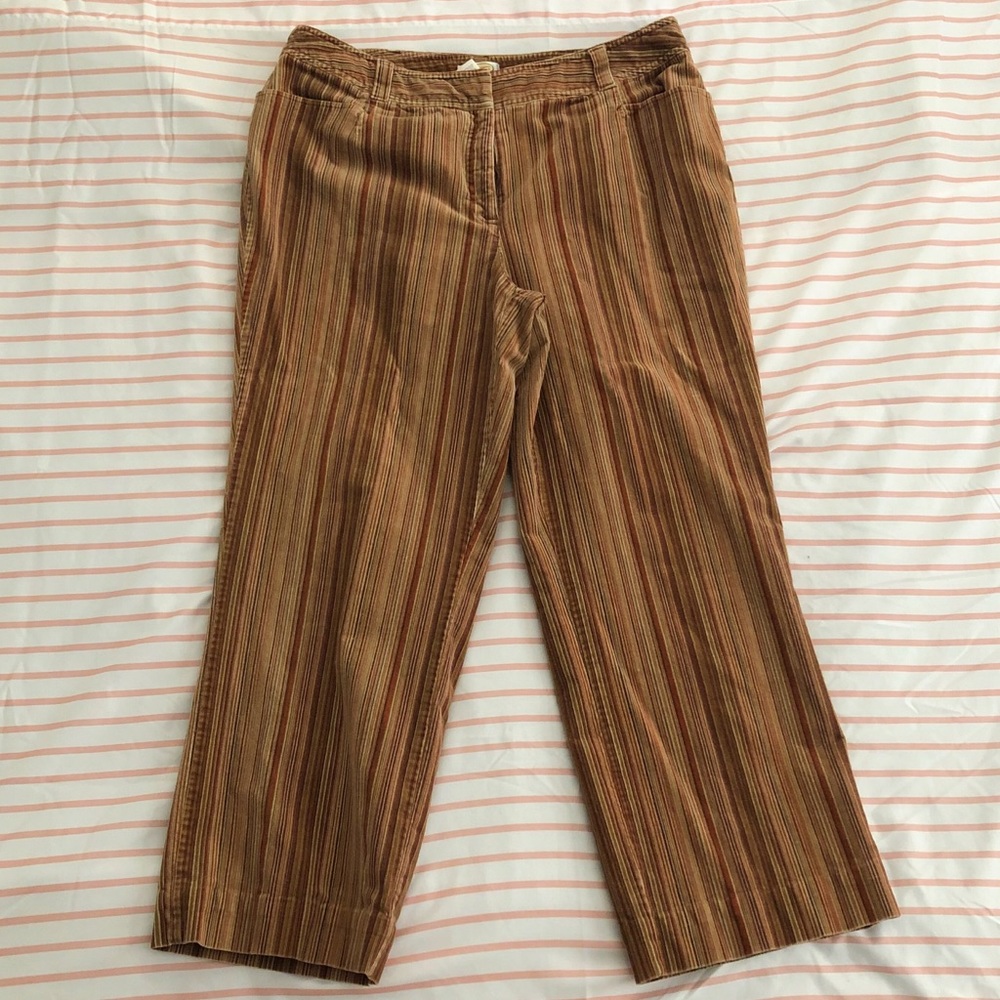 Striped Wide Leg Pants